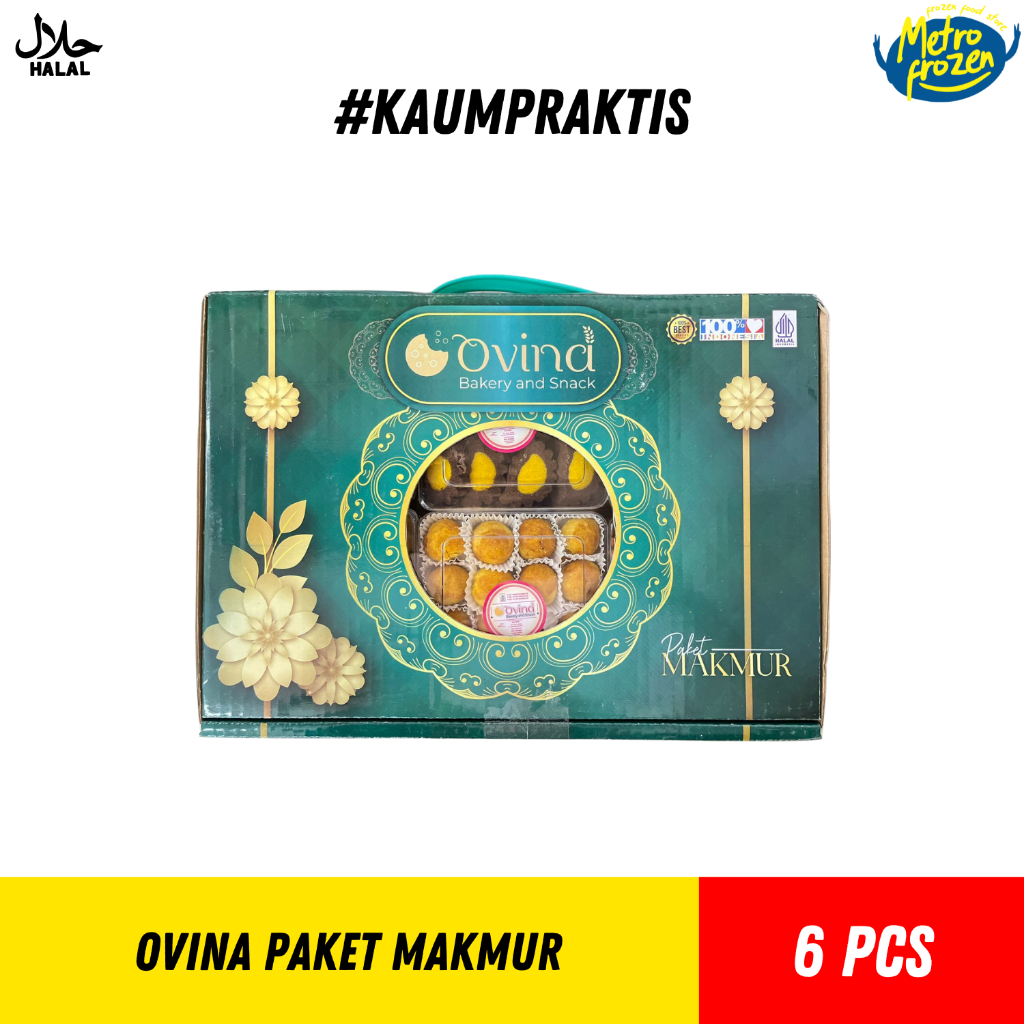 

OVINA Bakery & snack Paket Makmur (6 kue kering)