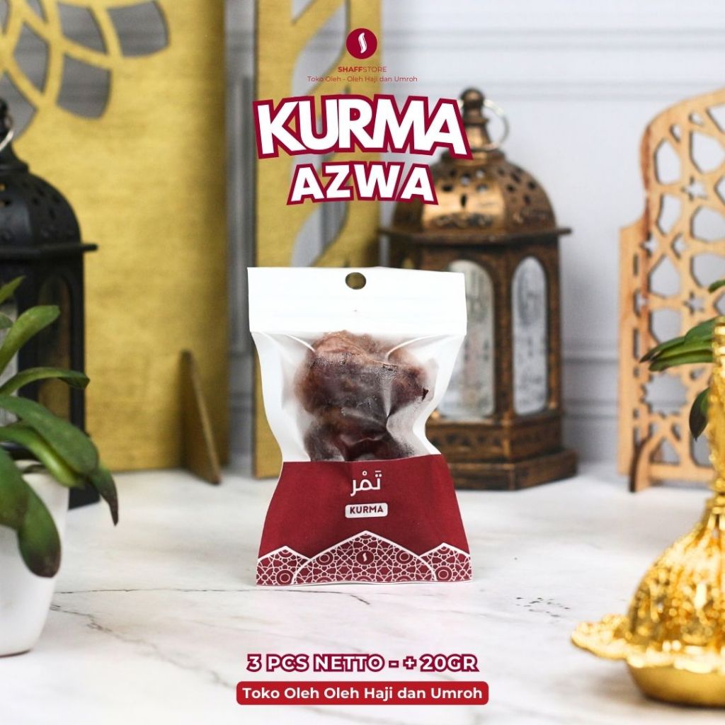 

Kurma Ajwa isian untuk paket Oleh oleh Haji dan Umroh