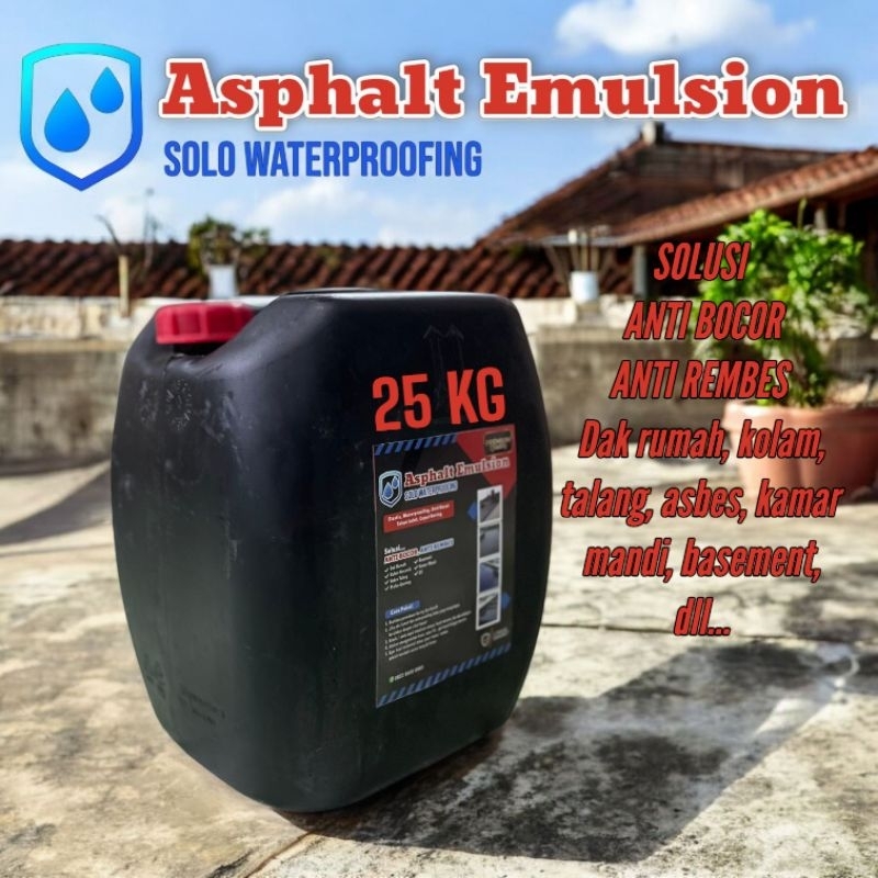 Aspal Cair 25KG murni 100% Anti Bocor Anti Rembes