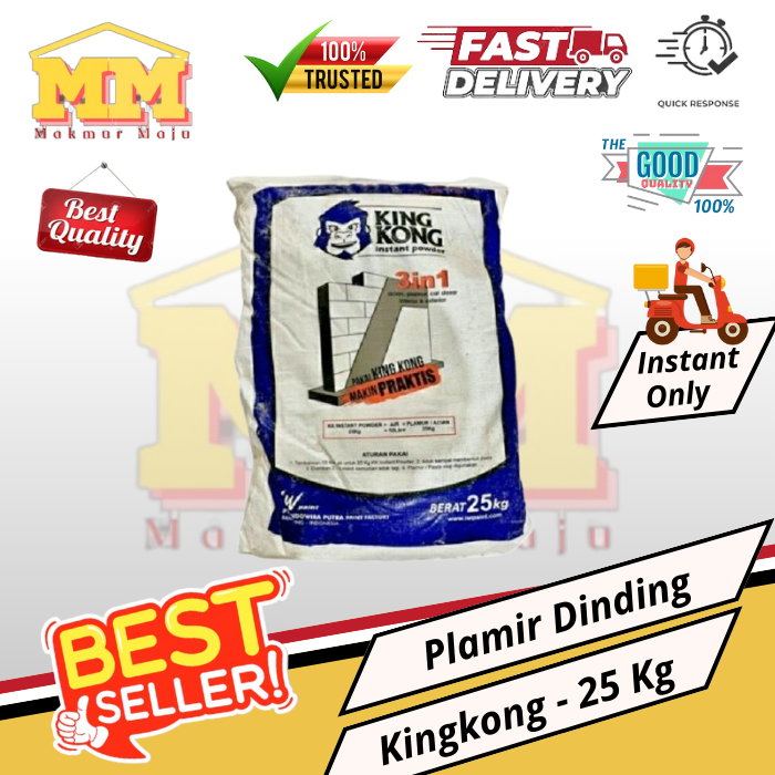 Plamir Kingkong 25 kg - Semen King Kong Hanya Instant