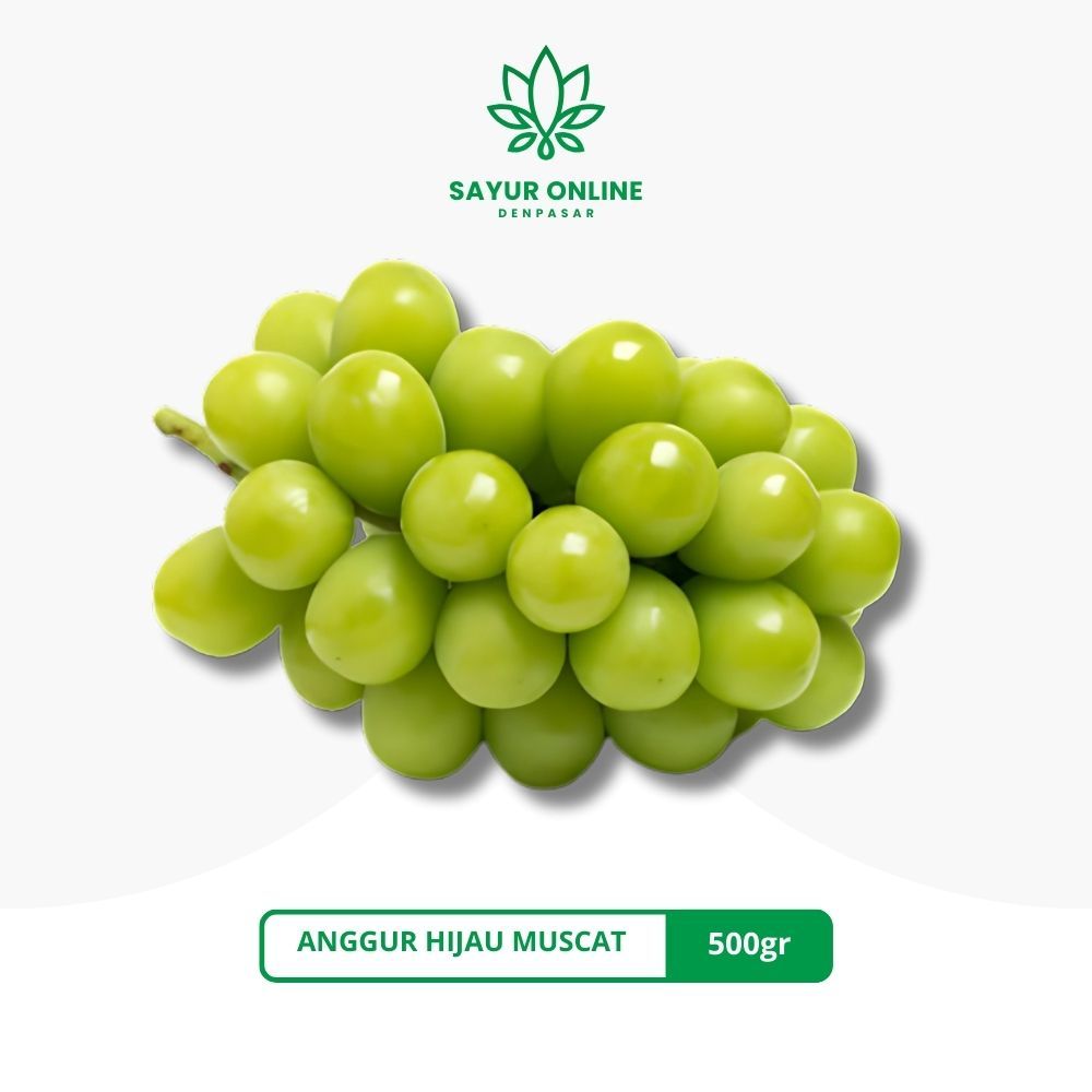 

Anggur Hijau Muscat 500g - Sayur Online Denpasar