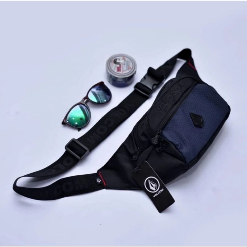 Volcom waist bag tas pinggnag selempang premium / Tas surfing
