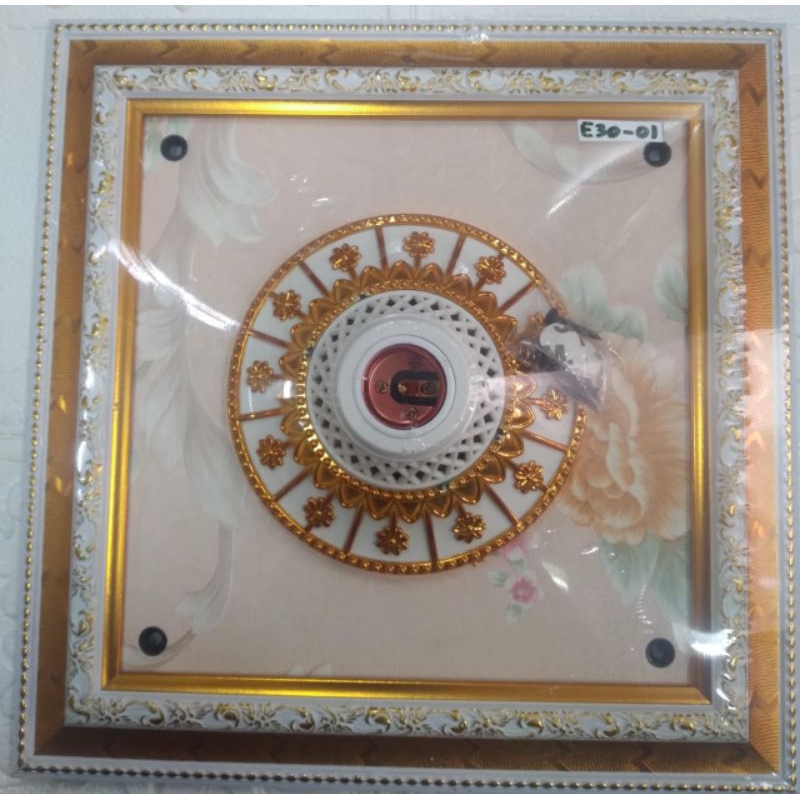 Ornamen lampu ukuran 30x30