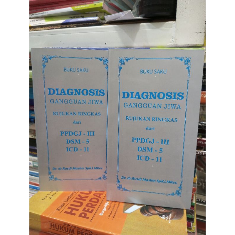 Buku Saku DIAGNOSIS GANGGUAN JIWA - PPDGJ