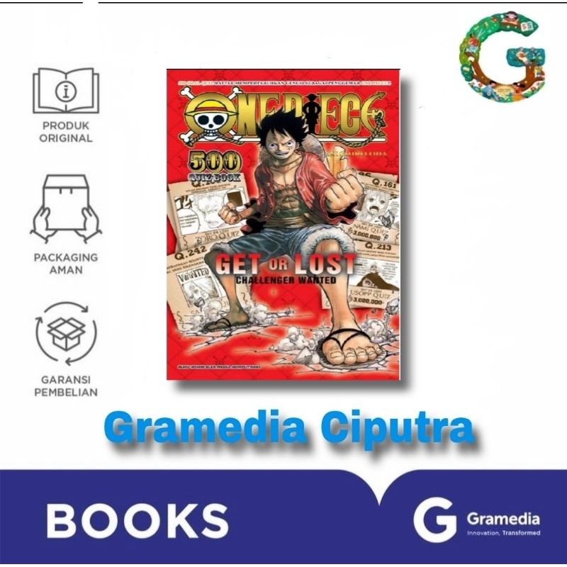 GRAMEDIA CIPUTRA - One Piece 500 Quiz 01