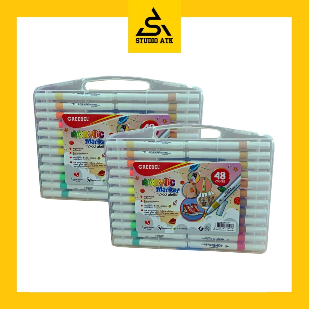 

SPIDOL ACRYLIC MARKER 48W GREEBEL