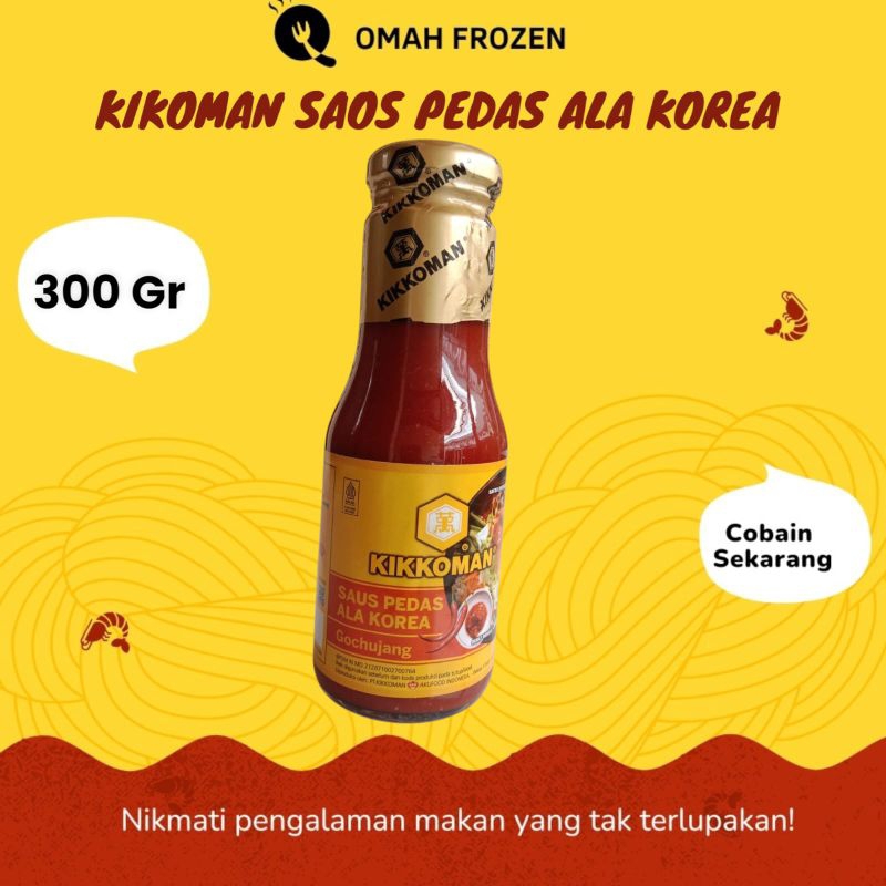 

Kikkoman Saus pedas ala korea 300 gram