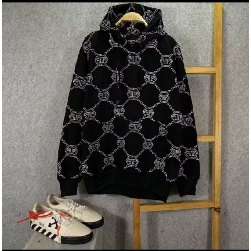 Hoodie Jacket Crewneck Philipp Plein Fullprint Fulltag