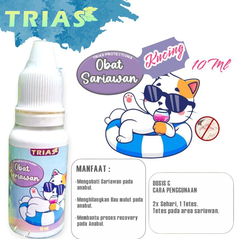 Obat Sariawan Kucing Ampuh Bau Mulut Hilang/Obat Sariawan Kucing Terbaik, Joss Buat Sariawan/Obat Sa