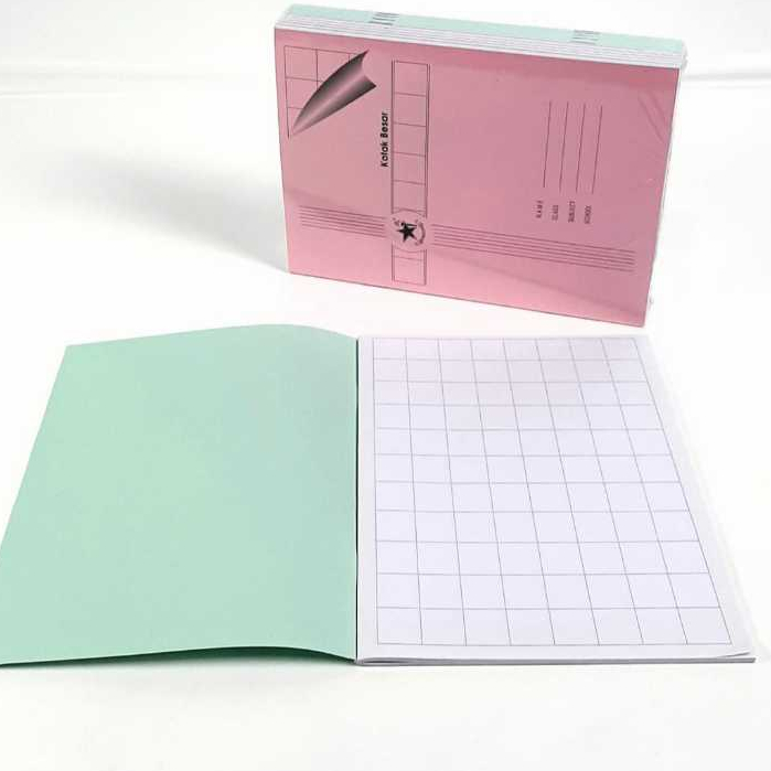 

Grosir (1packs/10buku ) Buku Tulis Kotak BESAR FAVOURITE 38 lembar High Class