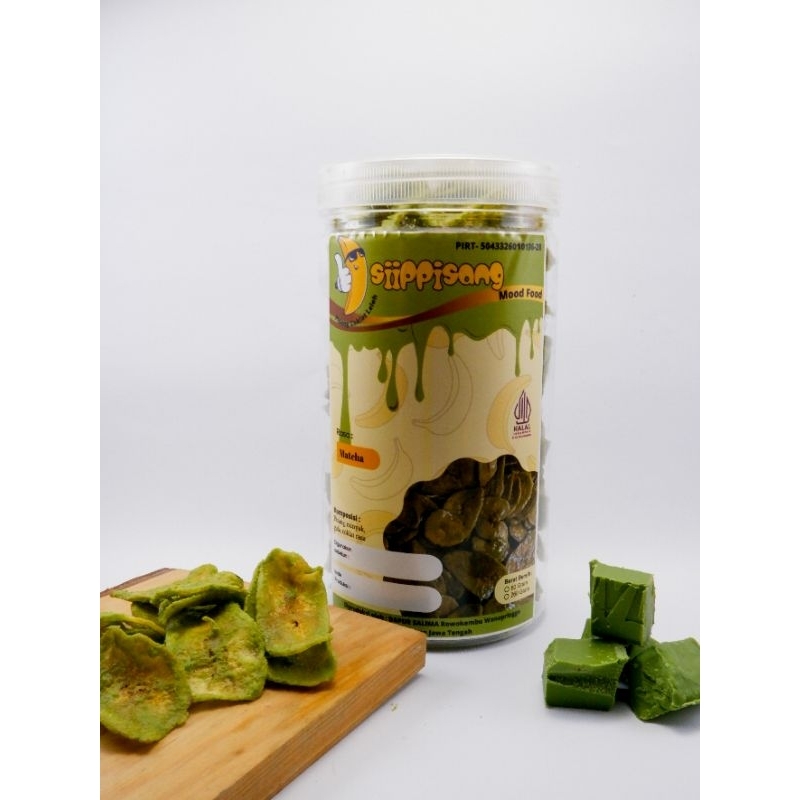 

Siippisang/keripik pisang rasa kemasan toples 1000ml