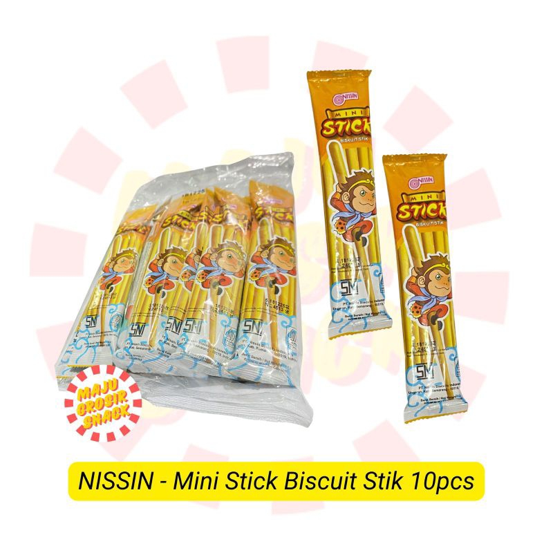 

Nissin biskuit mini stick 13g 1 pack isi 10pcs