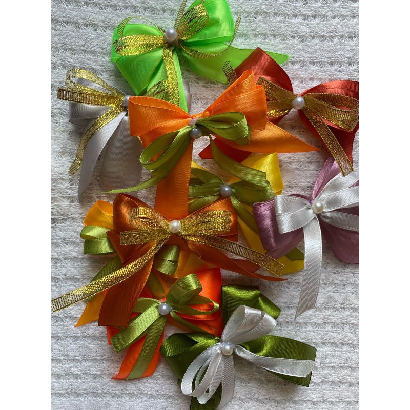 

(10pcs) Pita Satin 2,5cm Cantik untuk Kado atau Hampers