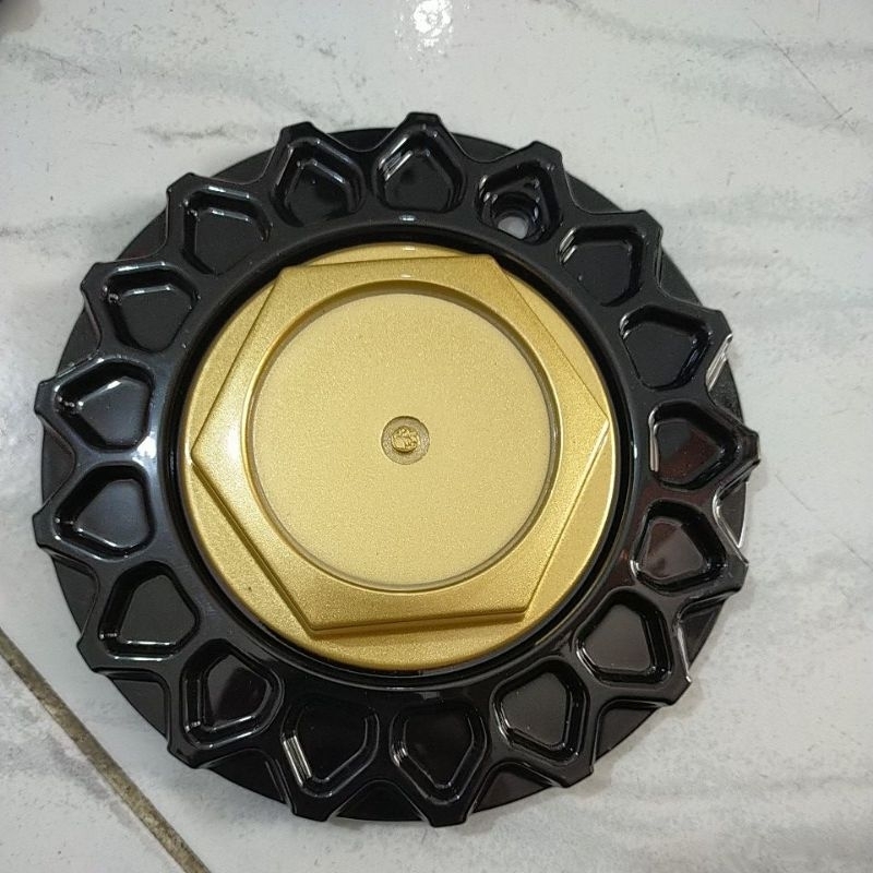 WHEEL DOP WILDOP CENTER CAP TUTUP BBS 16 CM RING 16 R16 (SATU PCS) GOLD BLACK SILVER BLACK