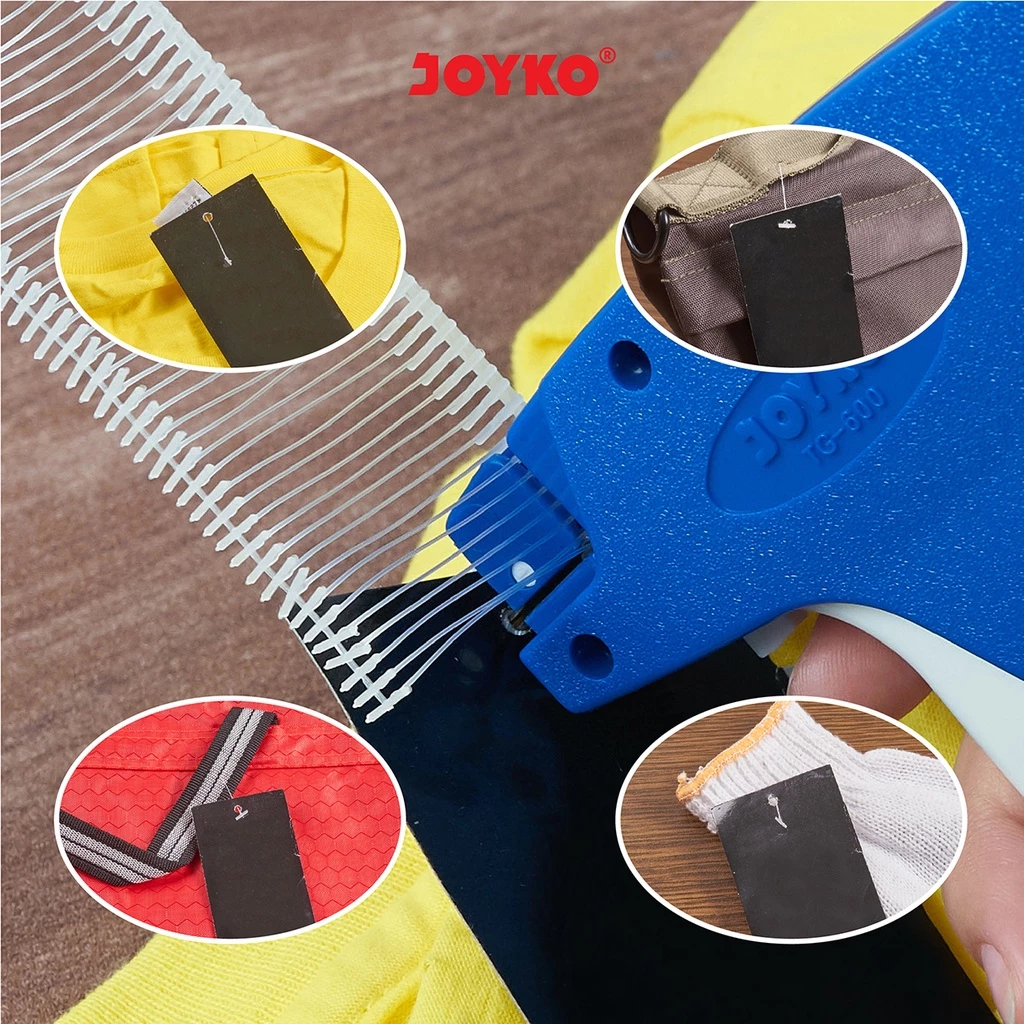 

Alat Tembak Label Joyko Tag Gun TG-600 & Isi Refill Tag Gun (Tag Pin)