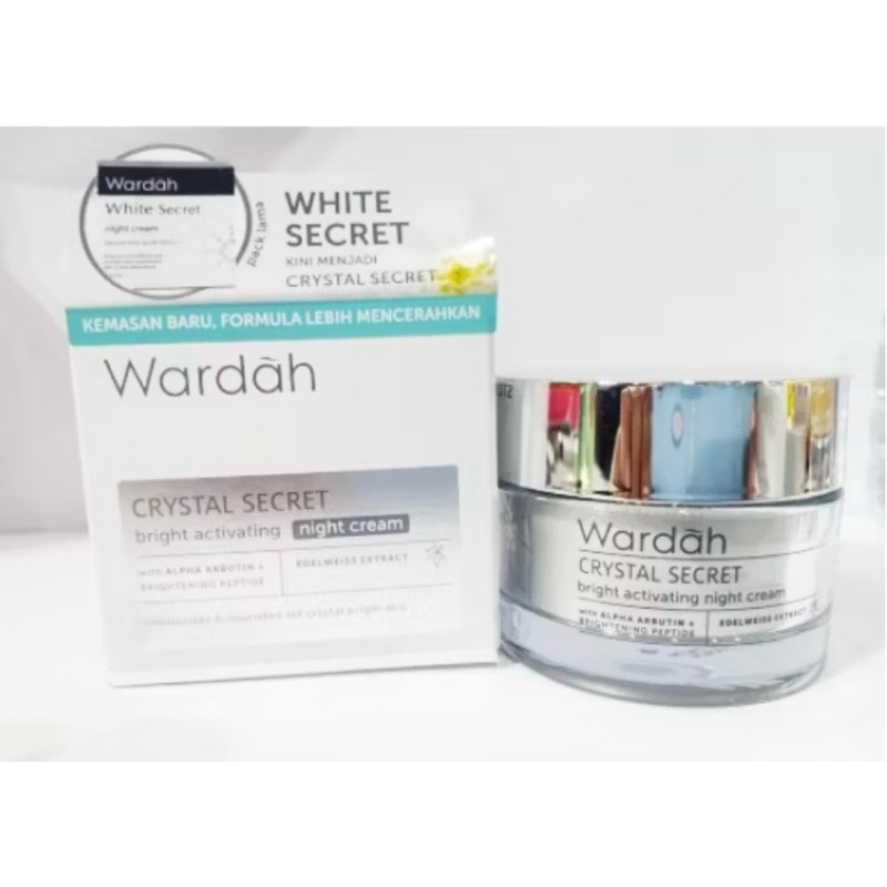 WARDAH CRYSTAL SECRET NIGHT CREAM