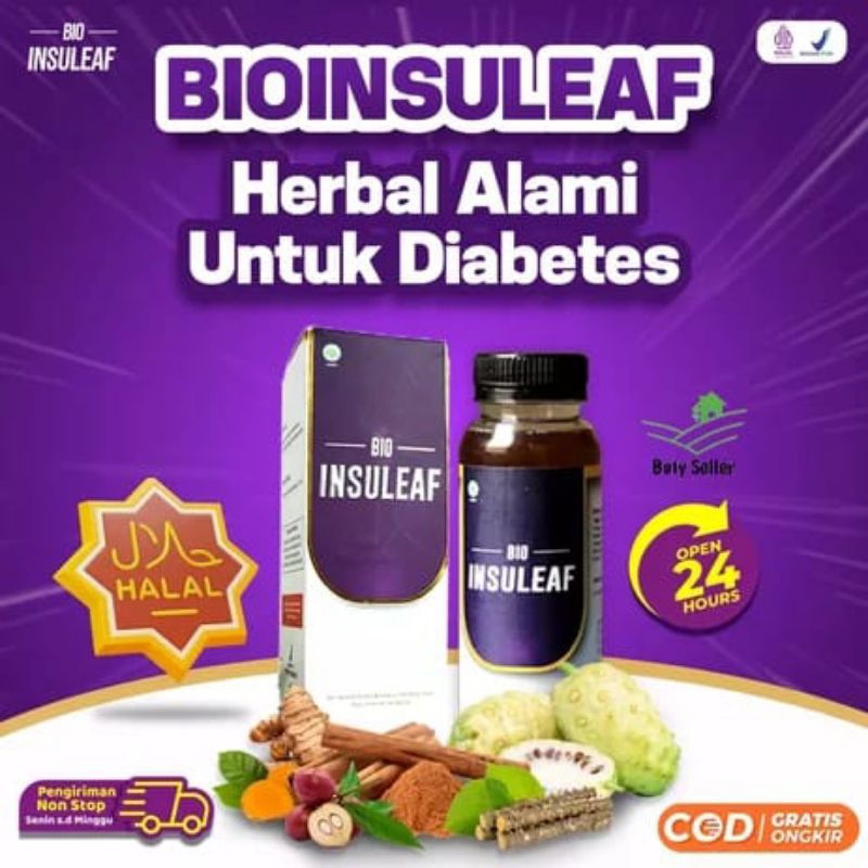 

Bio Insuleaf Herbal Atasi Diabetes dan Gula Darah Tinggi