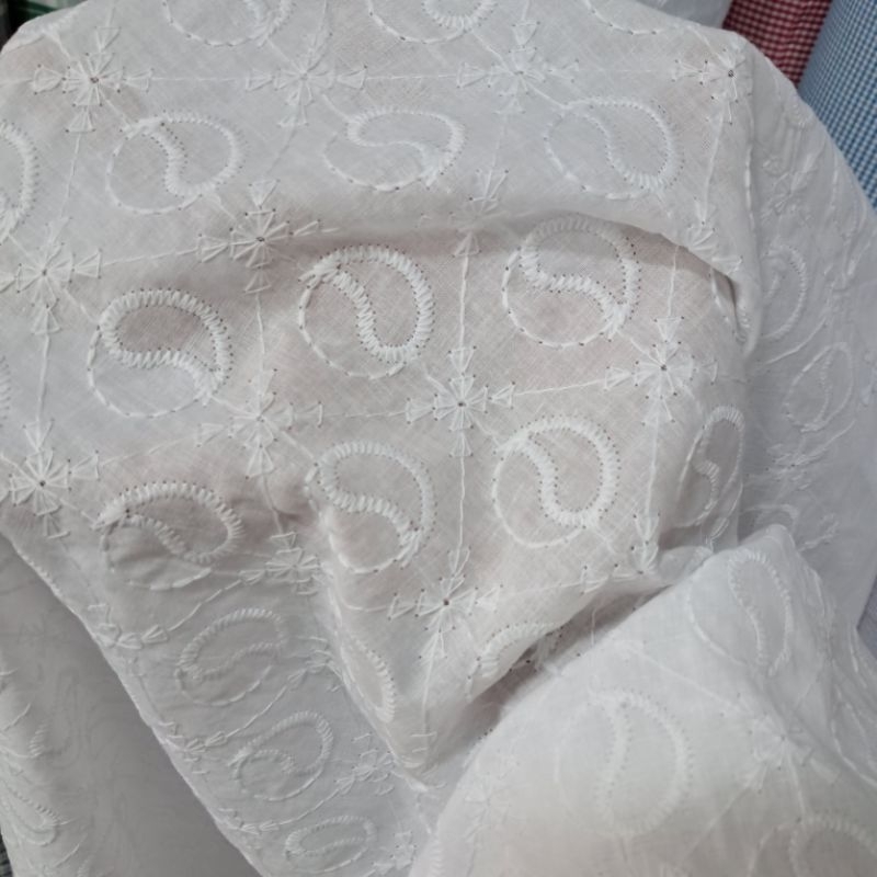 kain katun bordir | kain katun bordir premium | kain katun bordir korea antik | katun bordir be prem