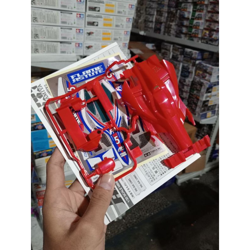 TAMIYA BODY SET FLAME ASTUTE ORIGINAL LOSSEKIT