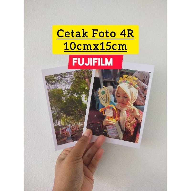 CETAK FOTO 4R / 10cmx15cm FUJIFILM