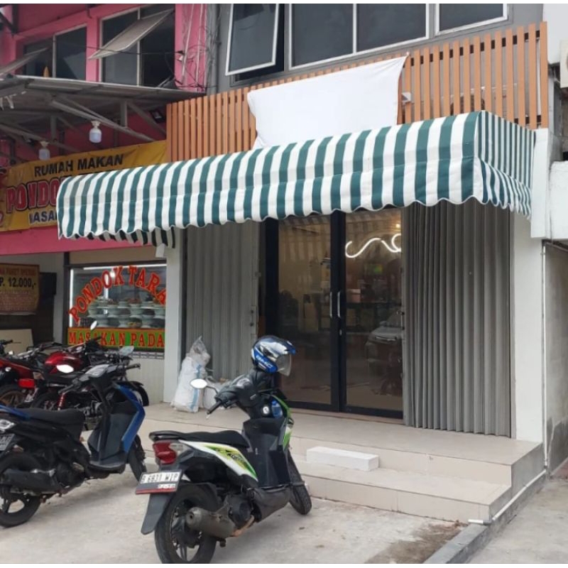 Kanopi kain waterproof kekinian