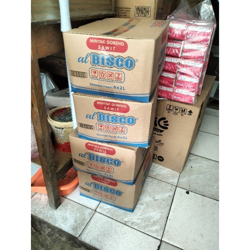 

minyak goreng sawit 2liter isi 6 kemasan pouch