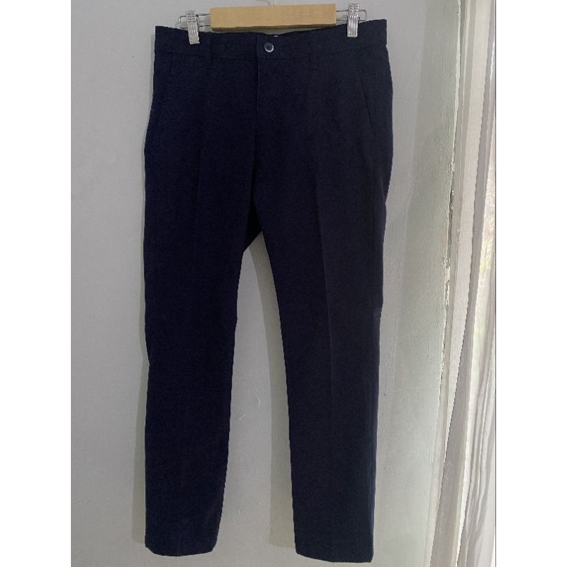 preloved manzone celana panjang slim fit pria laki laki cowok bekas pribadi chinos chino cino