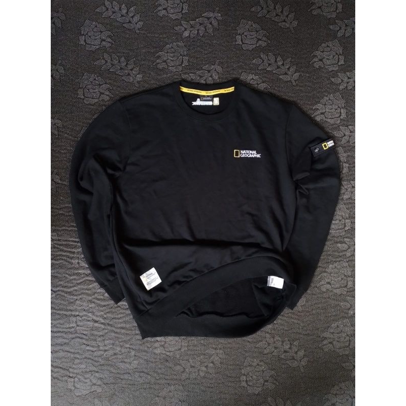 Crewneck National Geographic Natgeo Patch Logo