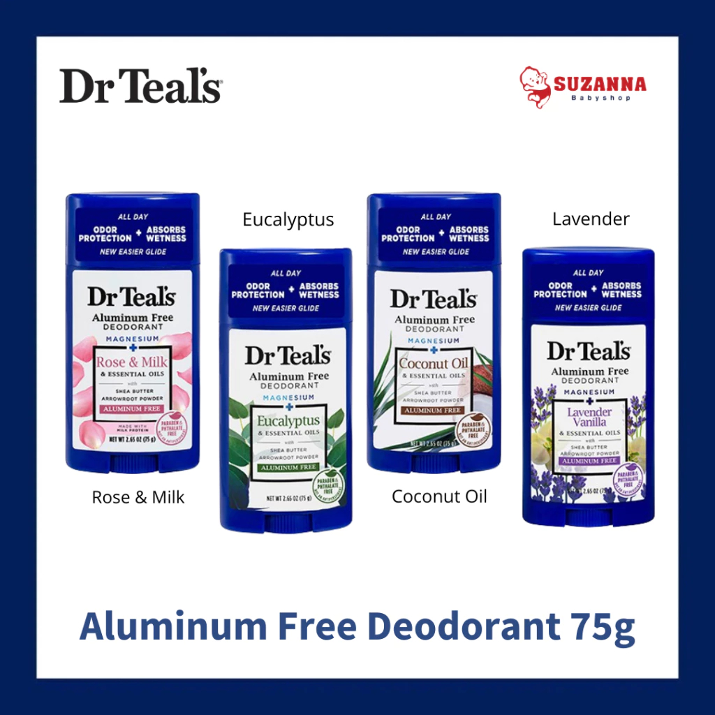 Dr Teal's Aluminum Free Deodorant 75g - Deodorant