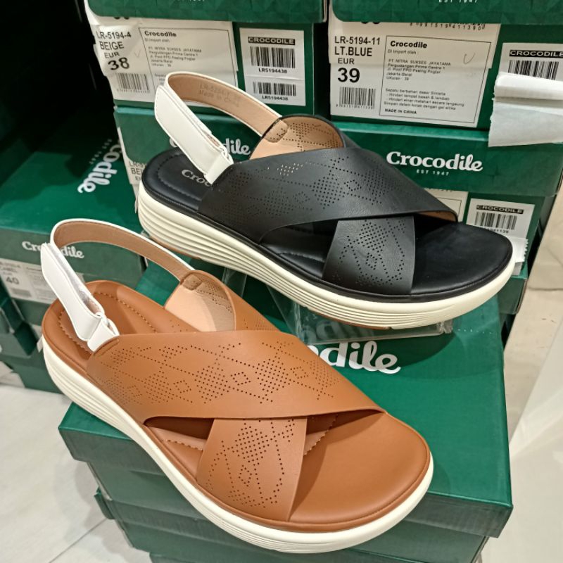 sepatu sandal wanita CROCODILE original