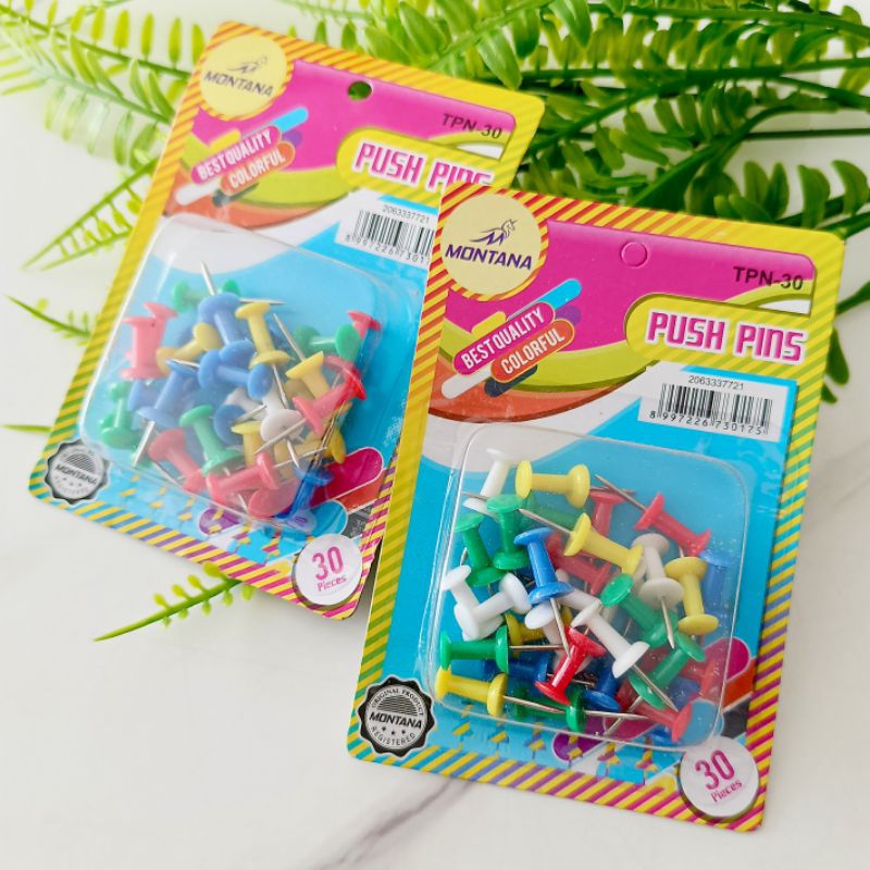 

Push Pin / Jarum Tekan / Paku Pin Montana ΤΡΝ-30