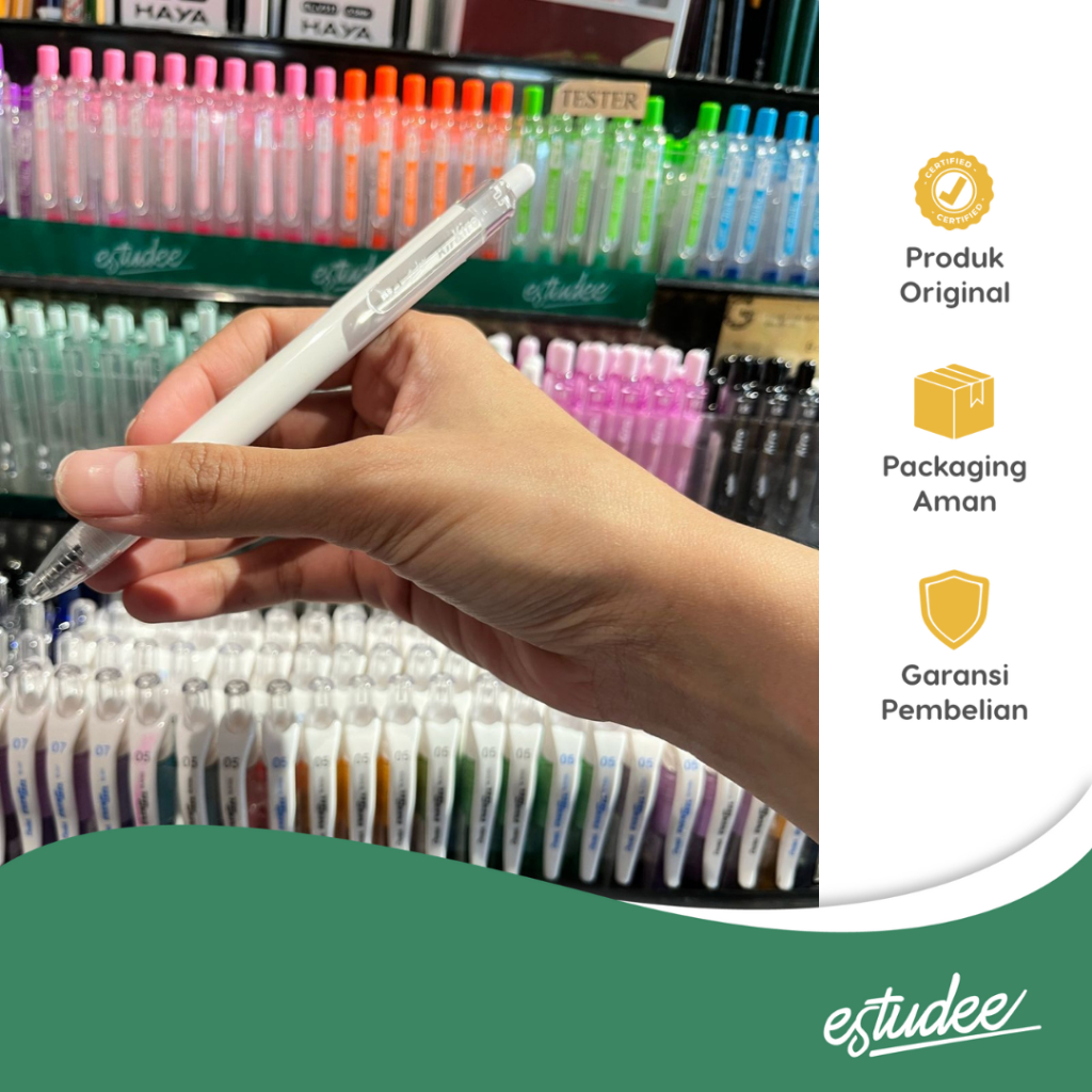 

ESTUDEE KIRO GELPEN 0.5 INK BLACK - WHITE EGP-443