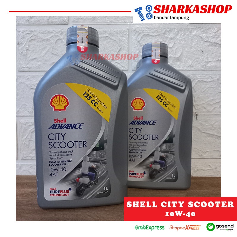 Shell Advance City Scooter - Oli MESIN MATIC - 1 LITER