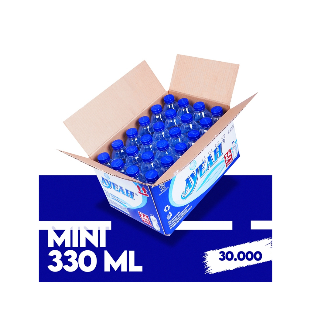 

Ayeah air mineral 330 ml isi 40