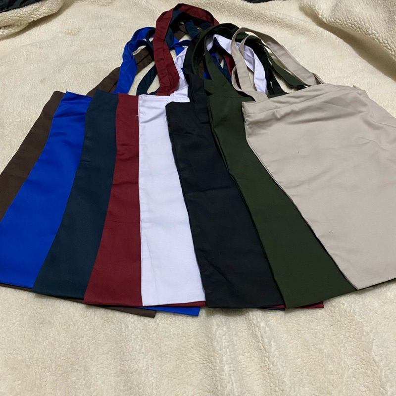 Totebag Polos Bahan Drill Premium 30 x 40 Tas Reslering Totebag Pria Wanita