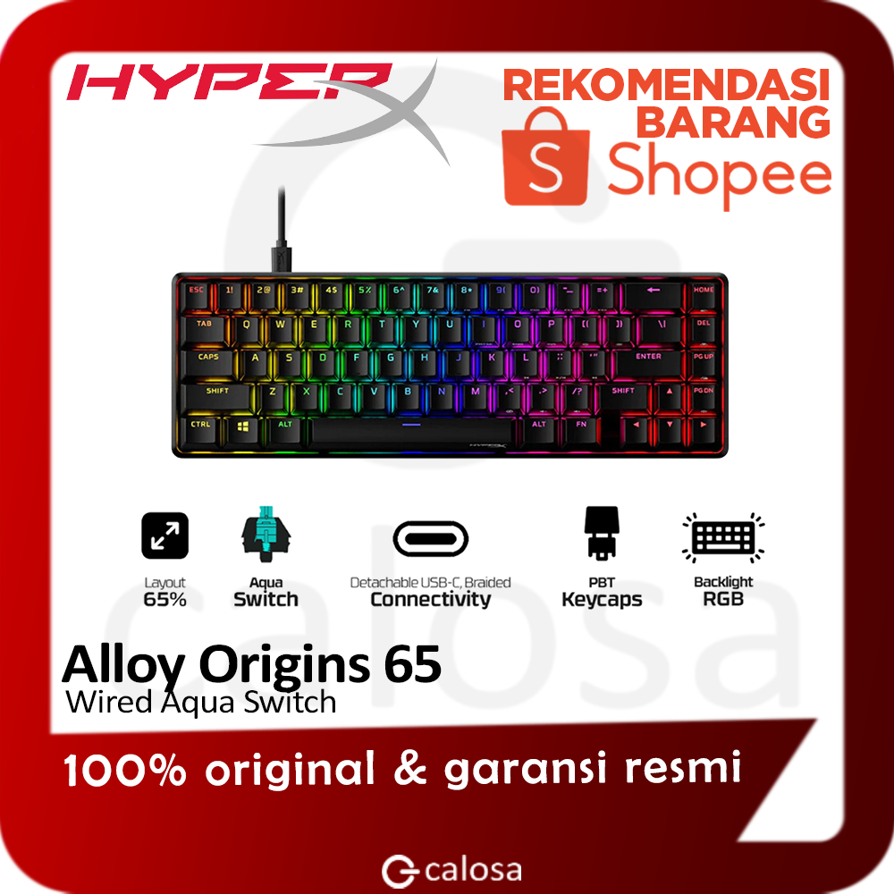 HyperX Keyboard Gaming Alloy Origins 65 60