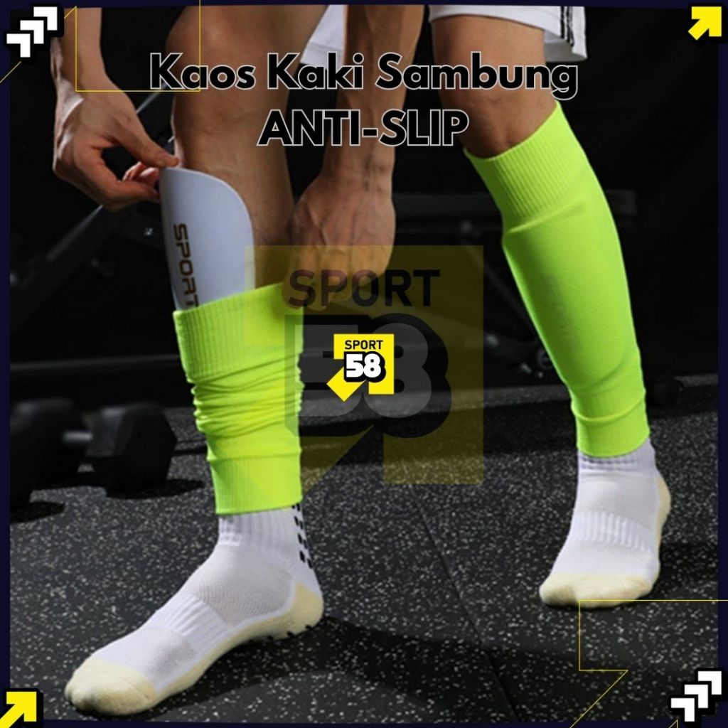 SPORTS58 - Kaos Kaki Sambung Bola Futsal Anti Slip Premium / Kaos Kaki Sambung Bola Futsal Squad
