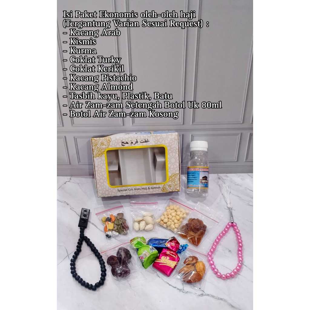 

Souvenir Paket Oleh Oleh Haji & Umroh Gift Form Oleh Oleh Haji Umroh Termurah