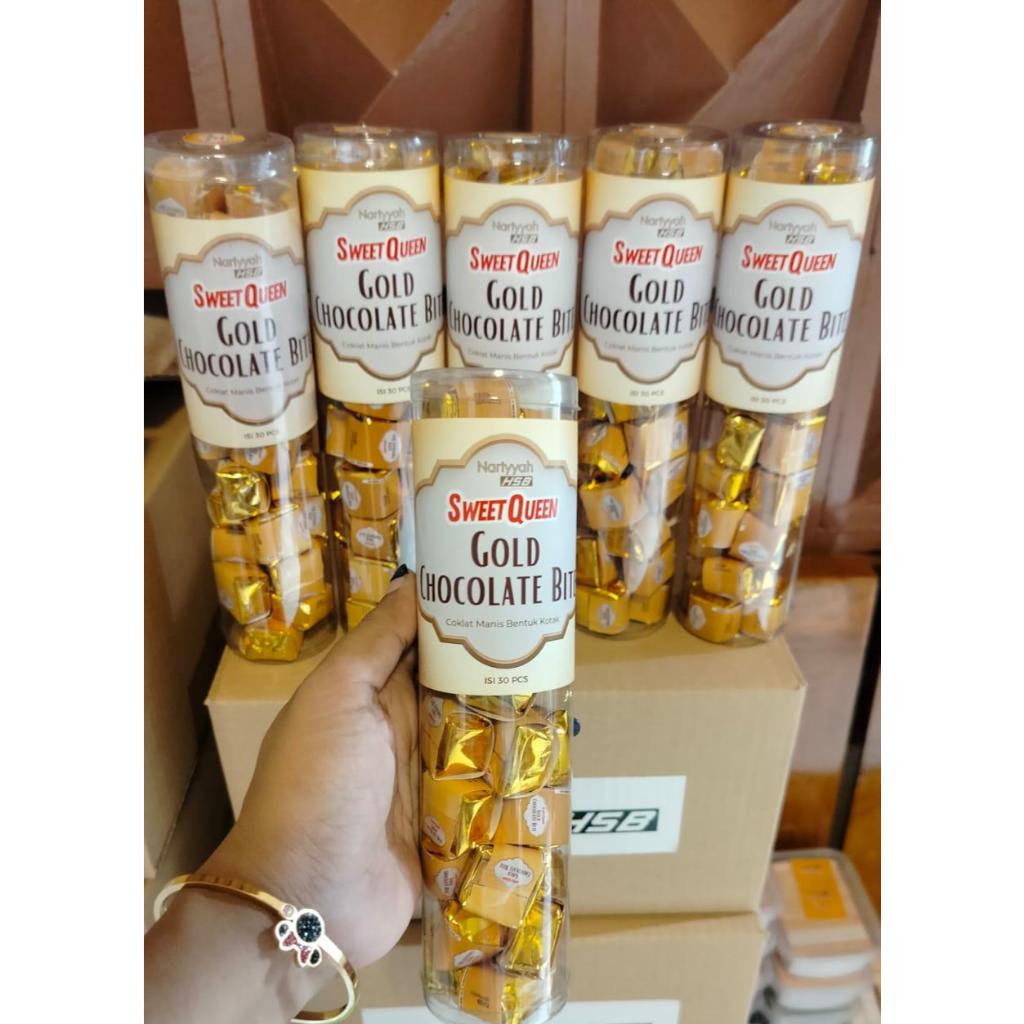 

Coklat Cube Sweet Queen isi 30 pcs kemasan Toples