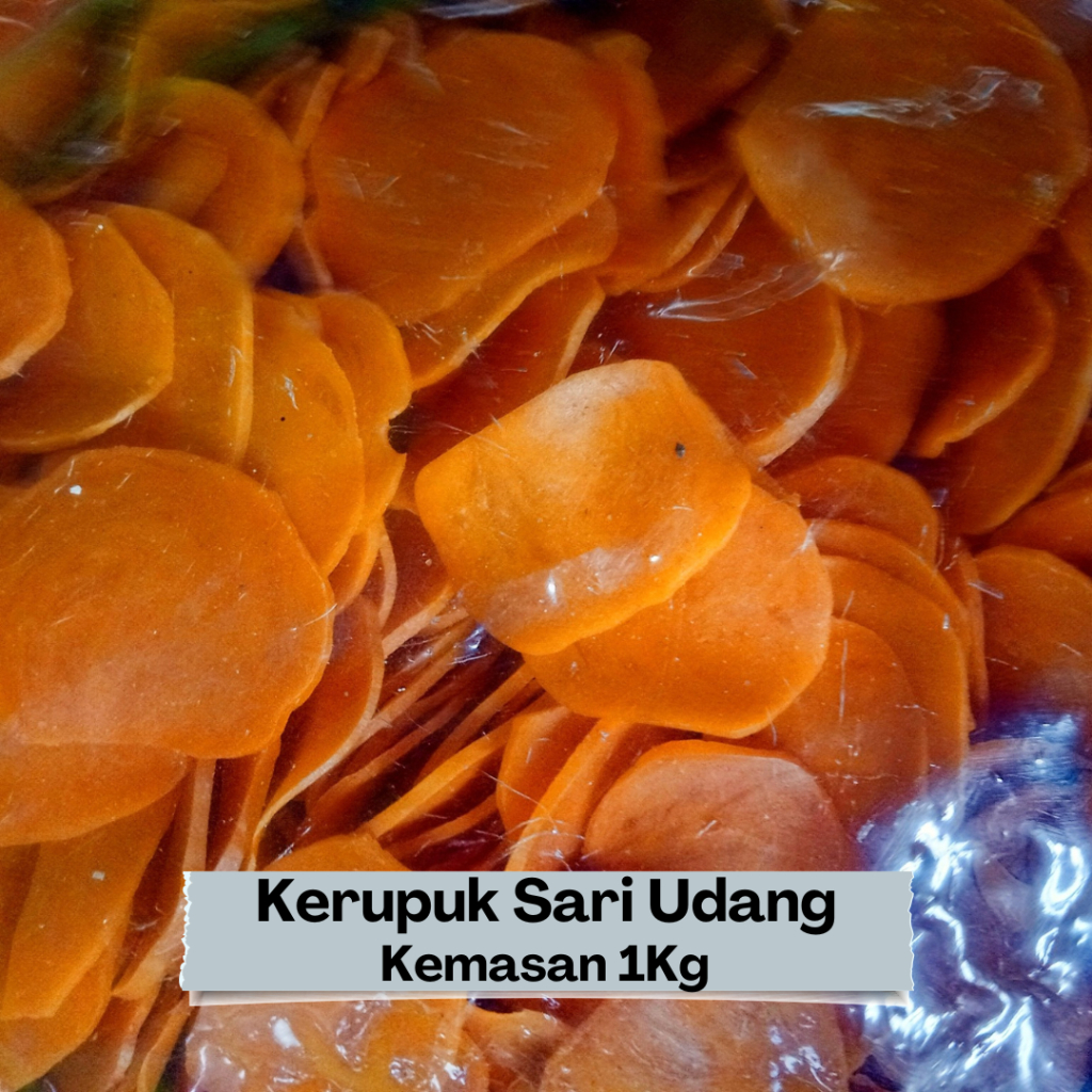 

Kerupuk Sari Udang kemasan 1kg