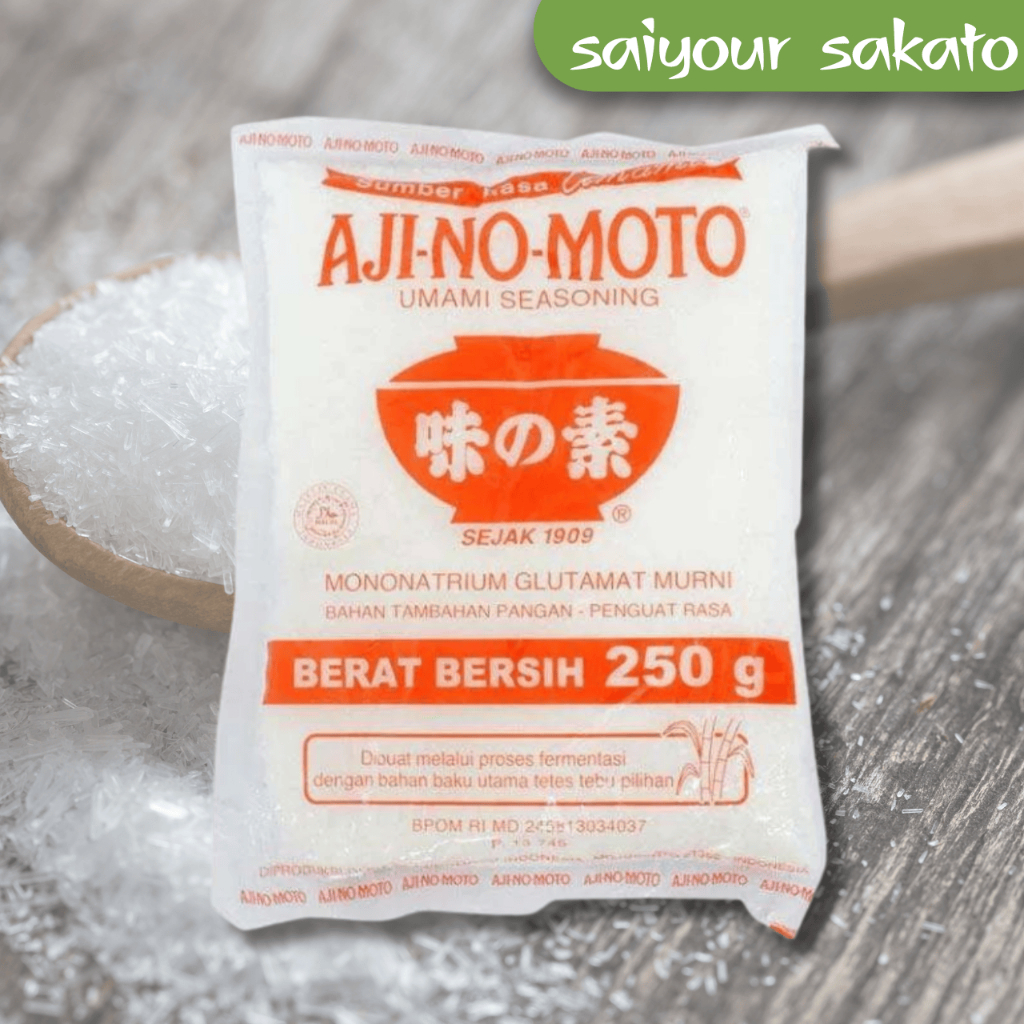 

Bumbu Masak Penyedap Rasa Ajinomoto 250gr Saiyour Sakato