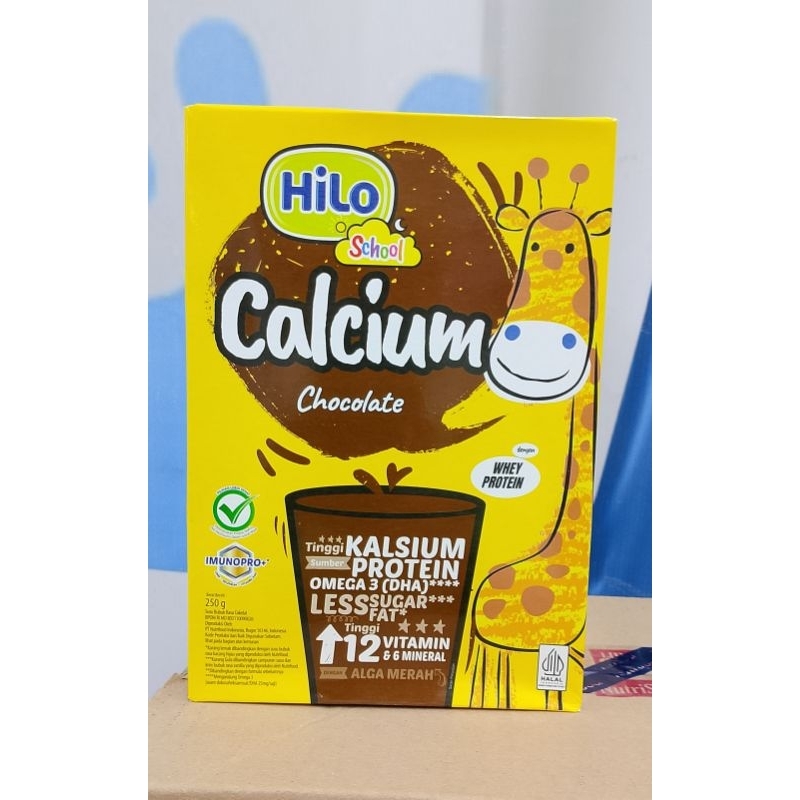 

HiLo School Chocolate 250gr susu yg Paling tinggi KALSIUM, SUMBER PROTEIN,lebih rendah gula pilihan yg lebih sehat, dengan Omega 3 (DHA) untuk otak.