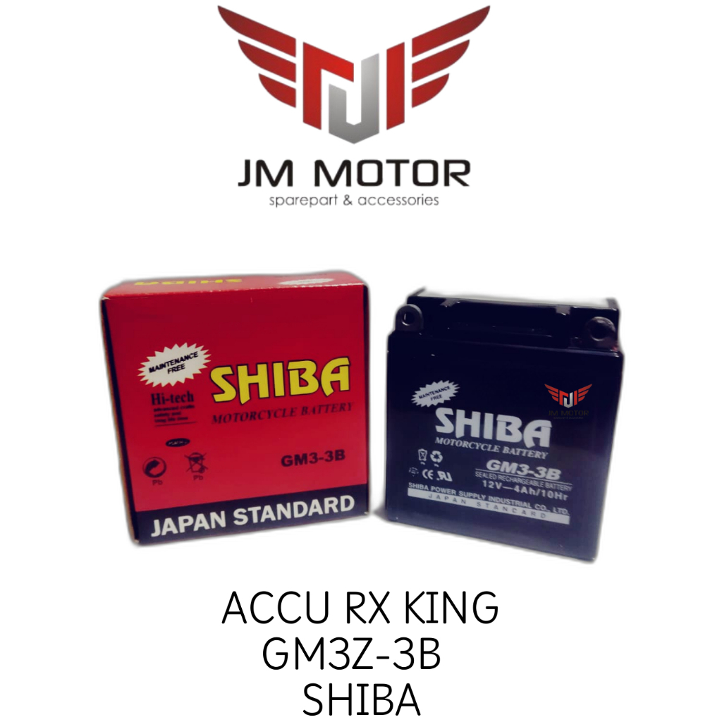 AKI MOTOR/ACCU GM3Z-3B RX KING SHIBA/ACCU GM7B-4B TIGER SHIBA/ACCU GTZ-5S KHARISMA SHIBA/ACCU LT9A-B
