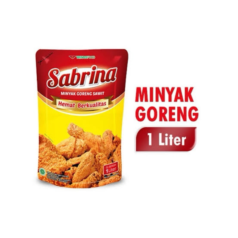

Minyak goreng SABRINA 1L