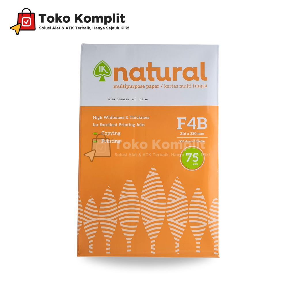 Komplit - HVS Natural F4 75gr