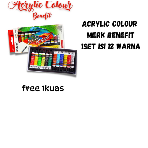 

Cat Acrylic Benefit 6Ml 12 Warna Benefit 12/A Benefit Cat Arilic Benefit 6ml BENEFIT Acrilyc Colour