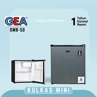 KULKAS MINI BAR GEA GMB-50 KAPASITAS 46 LITER / KULKAS KECIL PORTABLE MINI GEA