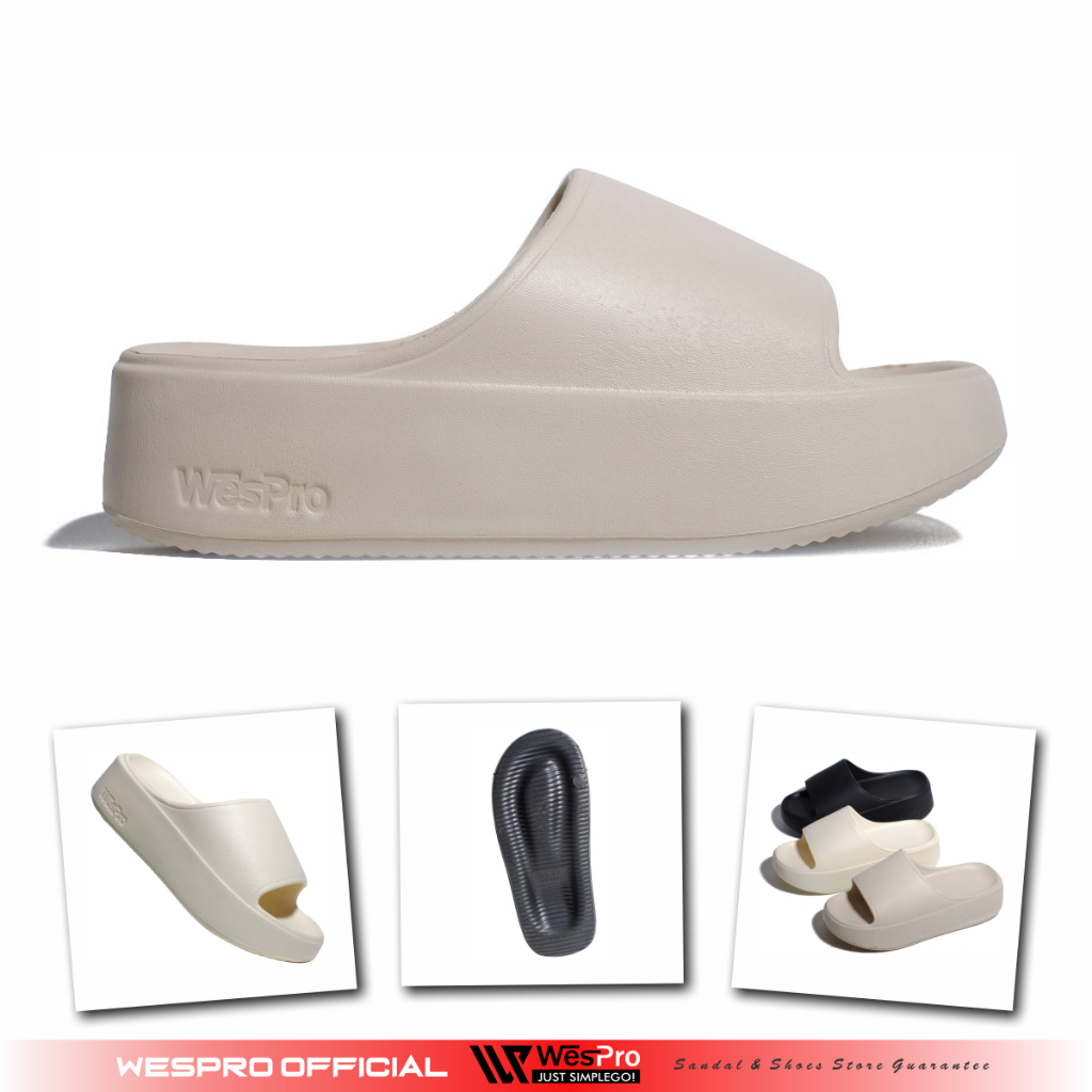 Wespro Anggun Sofia Sandal Selop Wanita dengan model kekinian Sendal slop wanita original 36-41