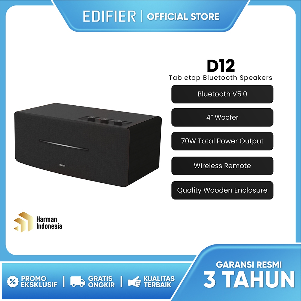 EDIFIER D12 Tabletop Bluetooth Speaker