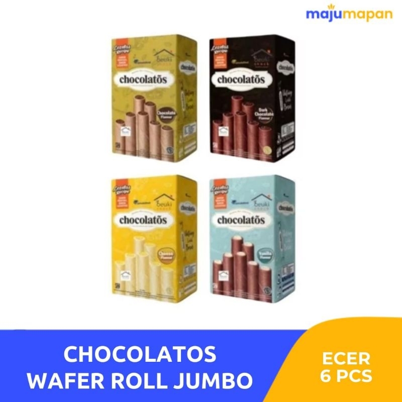 

Chocolatos Wafer Roll ECER 6 pcs